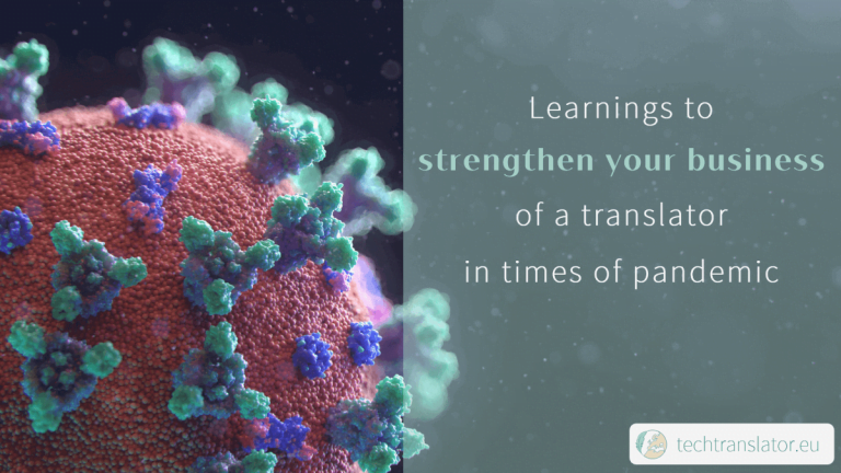 Learnings of a translator in times of pandemic to strengthen your business