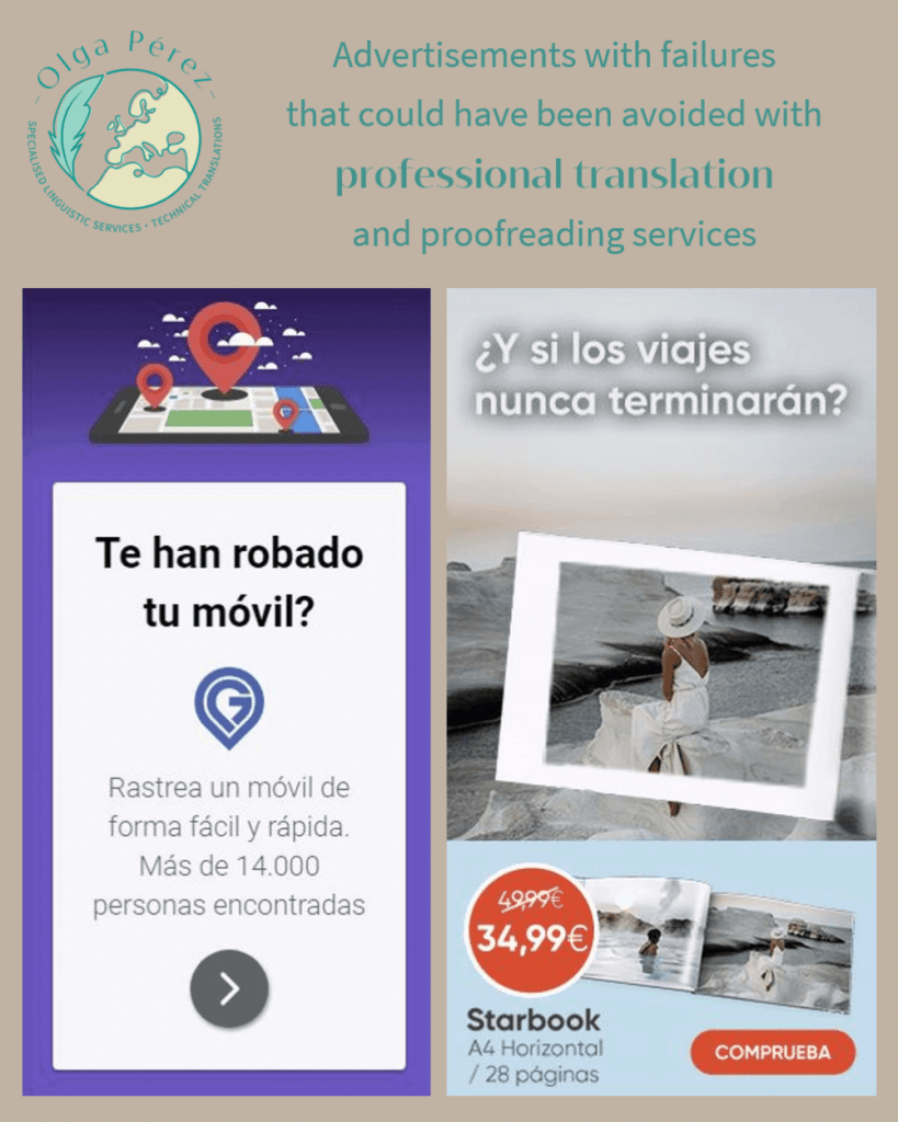 Advertisements that could be improved with professional marketing translation services